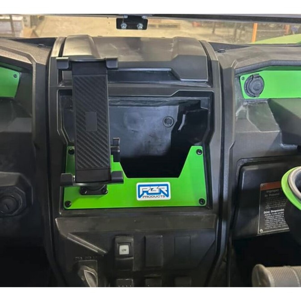 Kawasaki KRX & KRX4 1000 Adjustable Phone Iphone Galaxy Tablet Mount Kawi Green